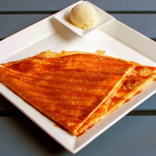 Crepe caramel